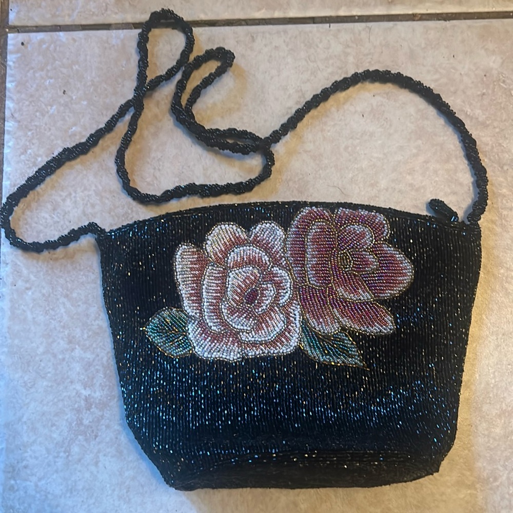 Vintage beaded handbag